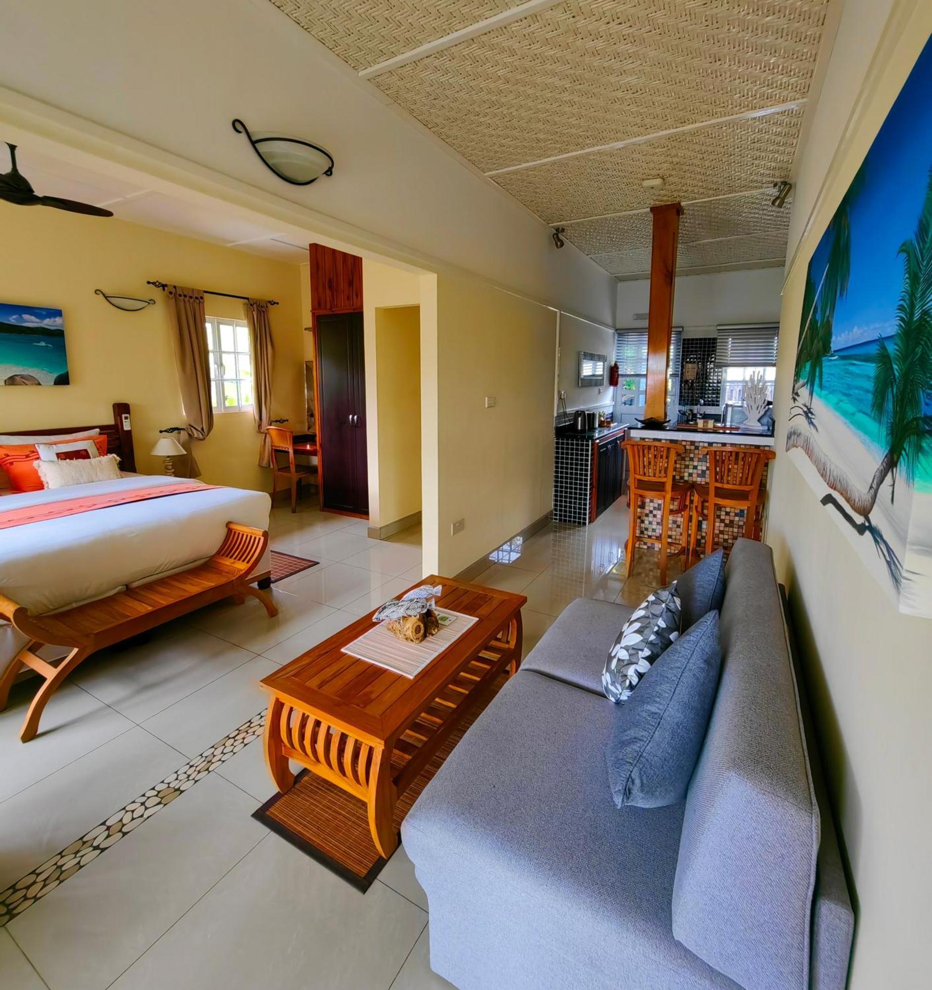 Maison Charme De L'Ile La Digue Bagian luar foto