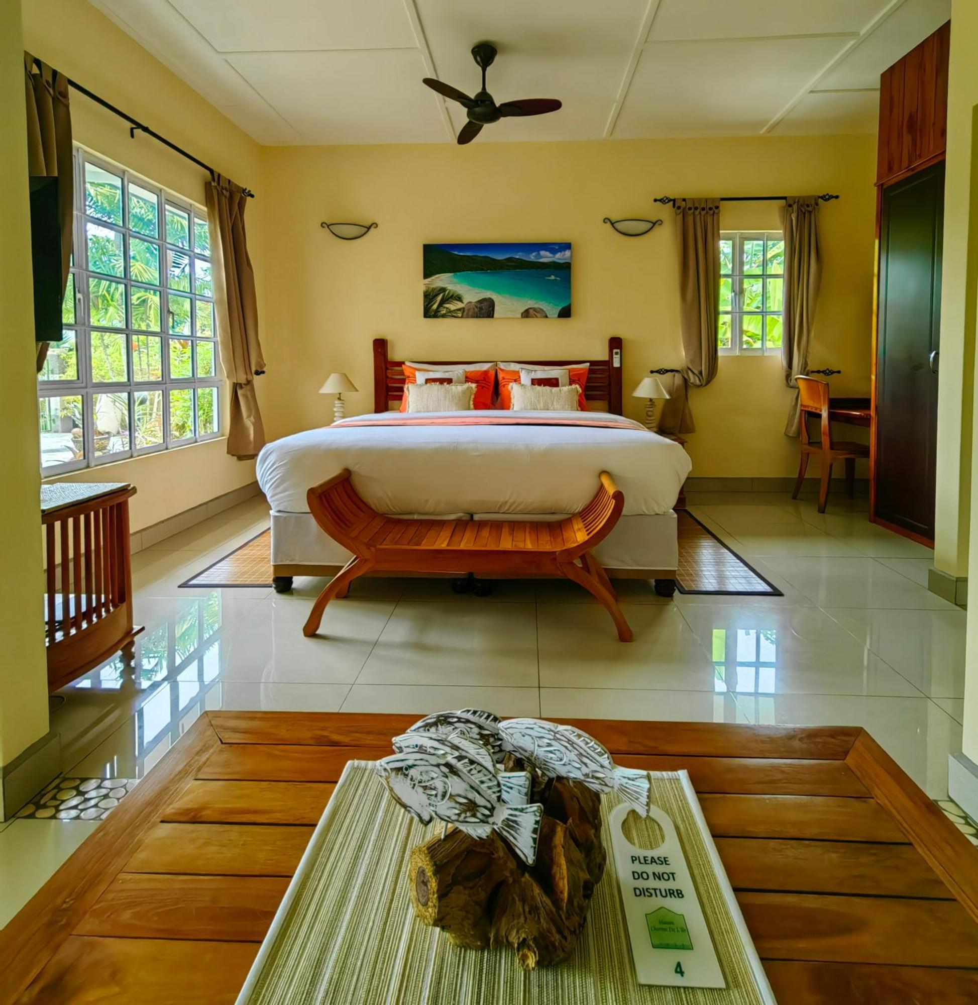 Maison Charme De L'Ile La Digue Bagian luar foto